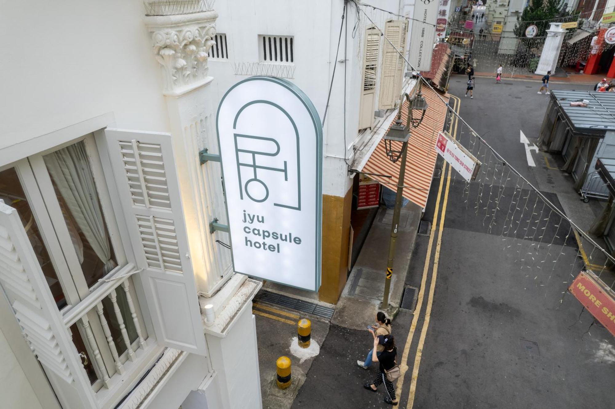 Jyu Capsule Hotel Singapur Dış mekan fotoğraf