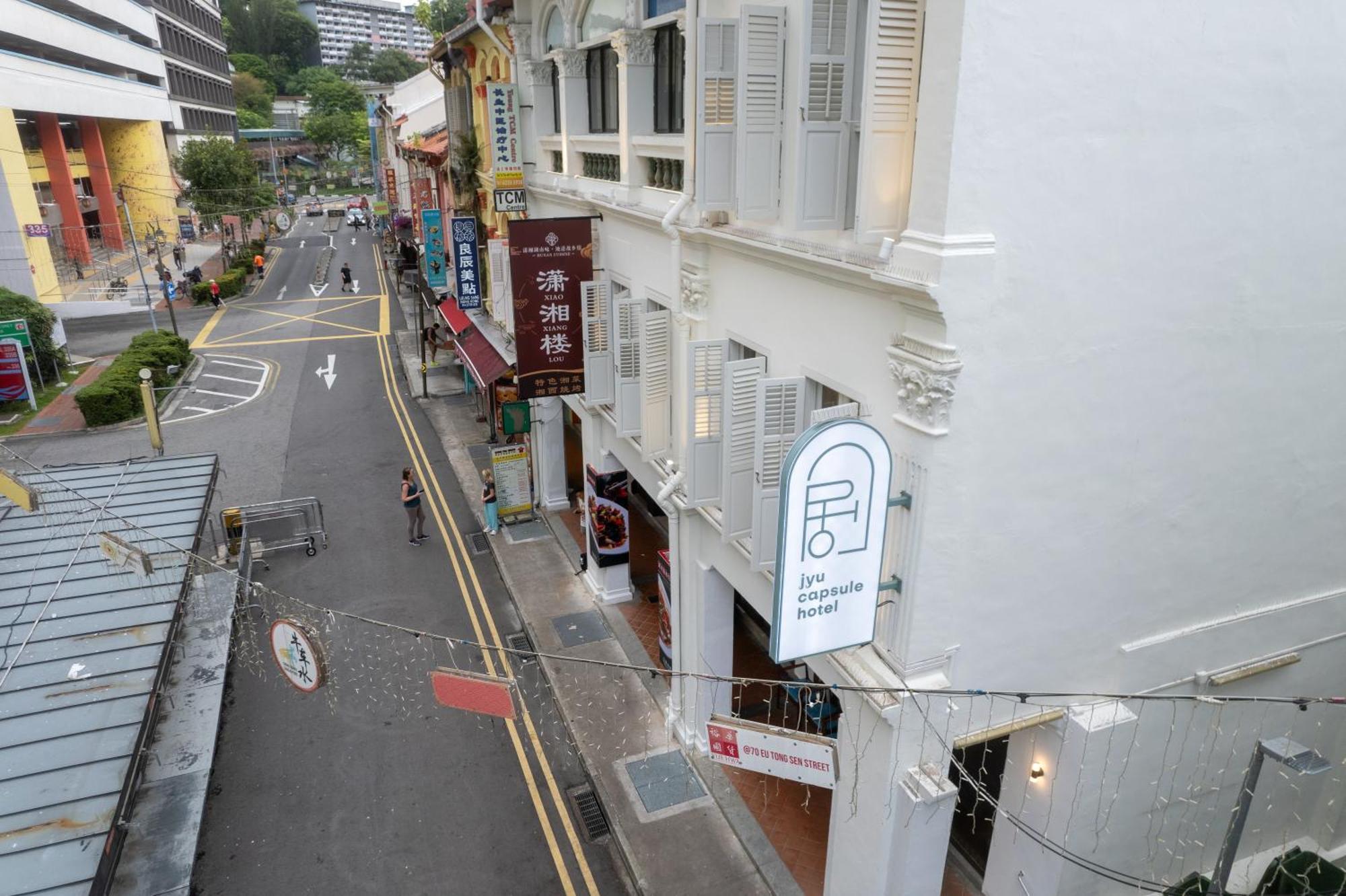 Jyu Capsule Hotel Singapur Dış mekan fotoğraf